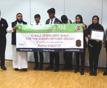 Image of Little Ilford students raise a record amount for Syrian refugees